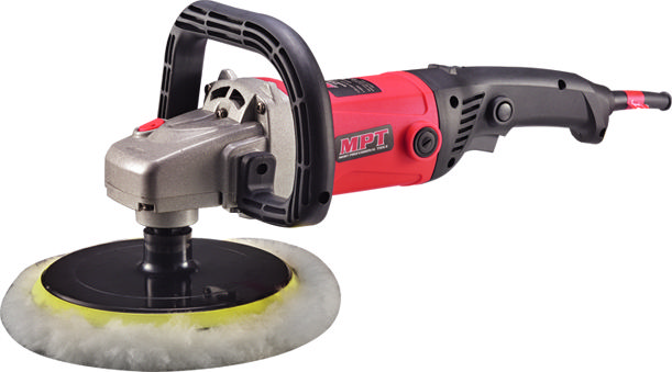 Машина кутова полірувальна MPT 180 мм 1200 Вт 600-2700 об/хв MPO1203, фото №1