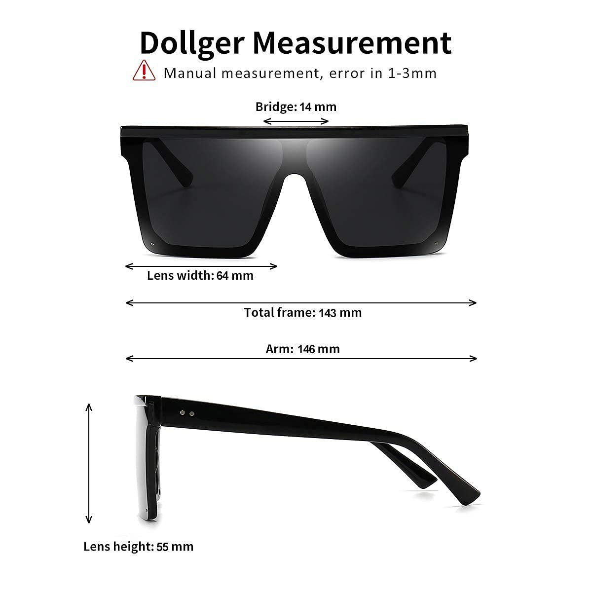 Сонцезахисні окуляри Dollger, UV400 захист, Вінтажні чоловічі жіночі, фото №7