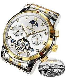 Автоматичний Чоловічий Годинник OLEVS Механічний, Водонепроникний, Люмінесцентний - Фото 1