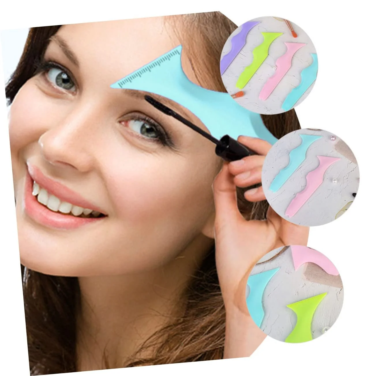 DOITOOL, трафареты для макияжа, силиконовая защита для подводки глаз, фото №5 DOITOOL, трафареты для макияжа, силиконовая защита для подводки глаз, фото №5