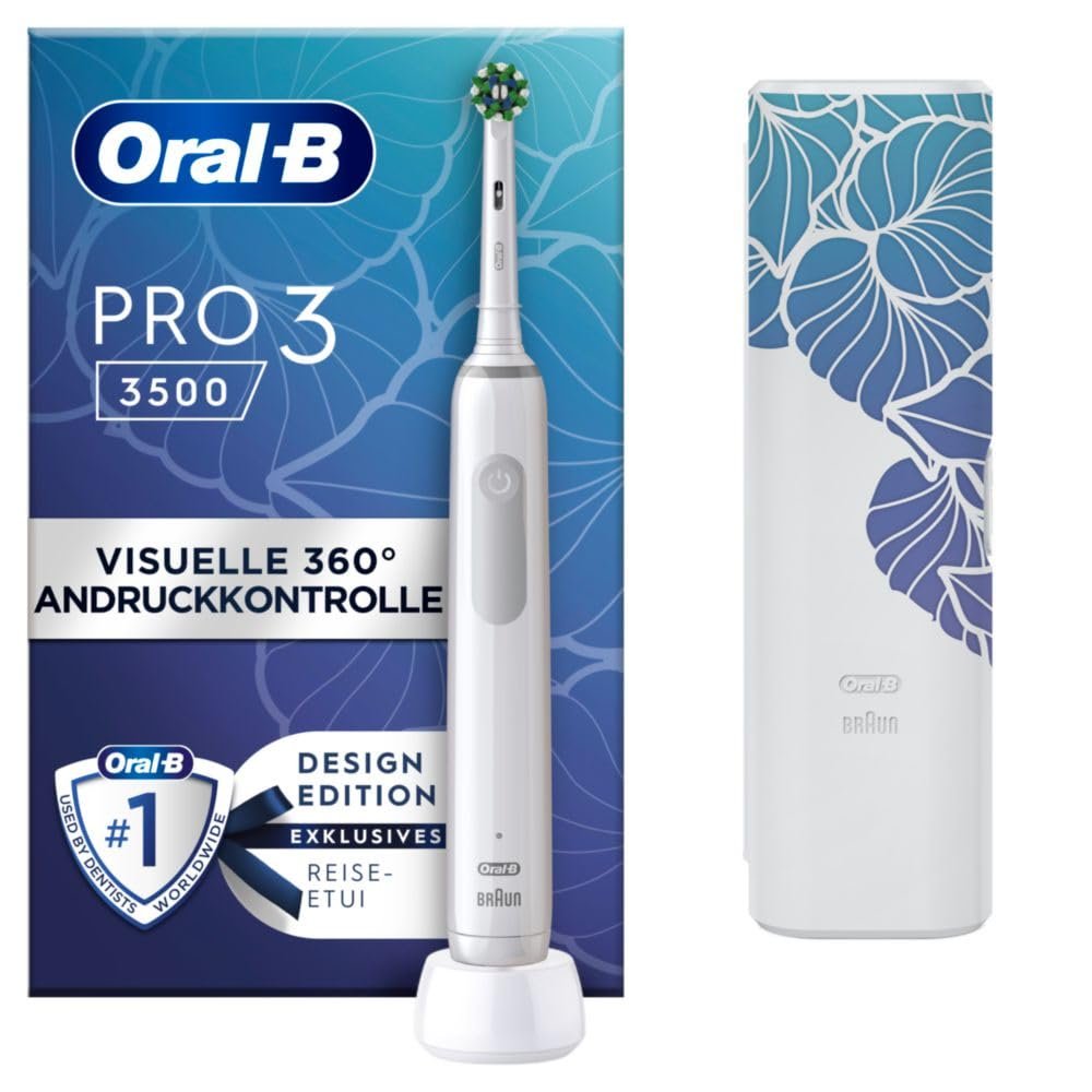 Електрична зубна щітка Oral-B PRO 3 3500 Біла, фото №1