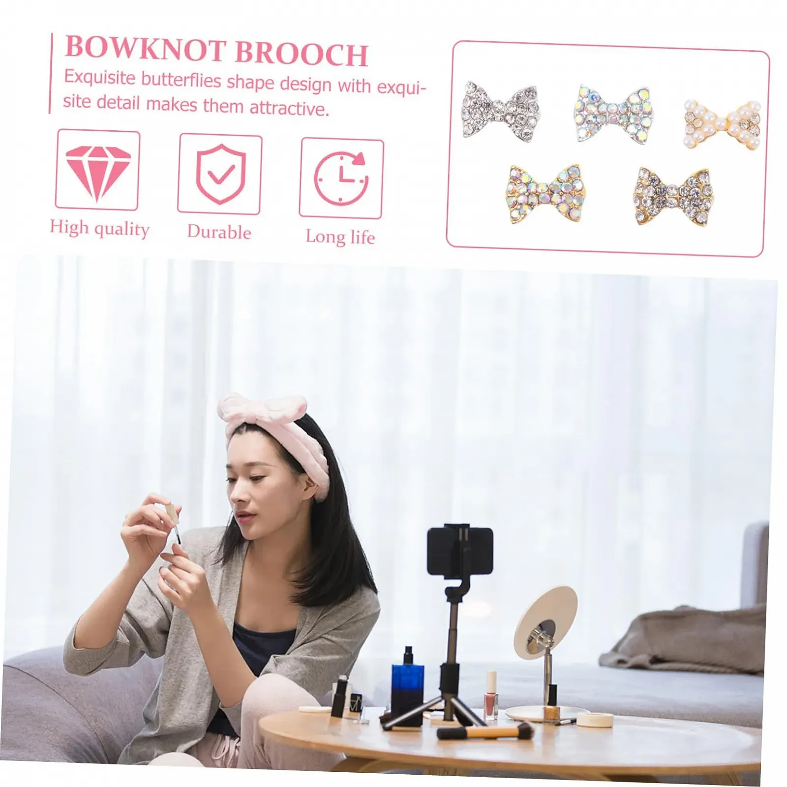 Підвіска для нігтів Mikinona Набір 150 шт., фото №5