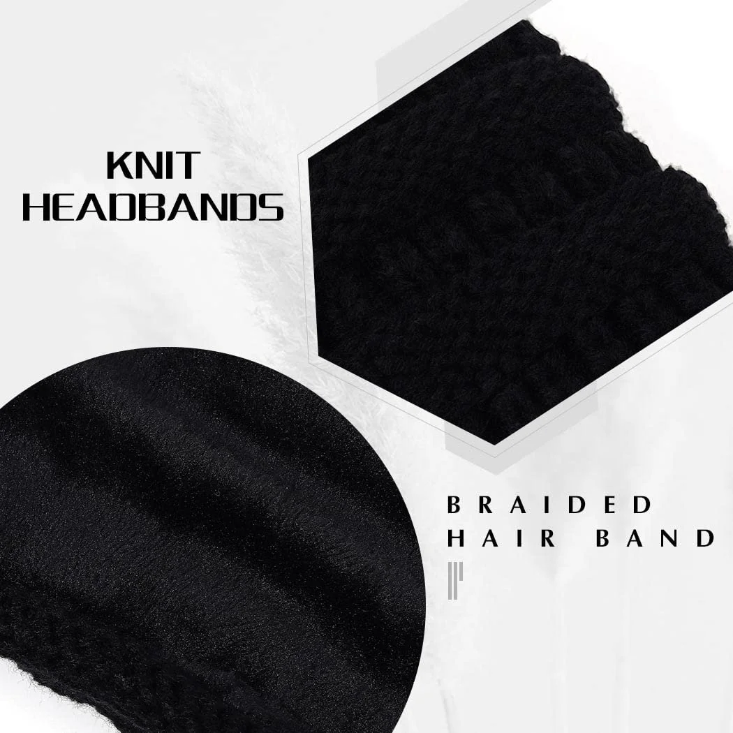 В'язана пов'язка на голову Yean Зимова гачком для зігрівання вух для жінок та дівчат, фото №6 В'язана пов'язка на голову Yean Зимова гачком для зігрівання вух для жінок та дівчат, фото №6