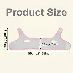 Маска для сна для скульптурирования лица AEIOPRS Beauty V Shape, для формирования V-линии лица, подходит для любой формы лица, 2 шт synthetic.ua - Фото 1