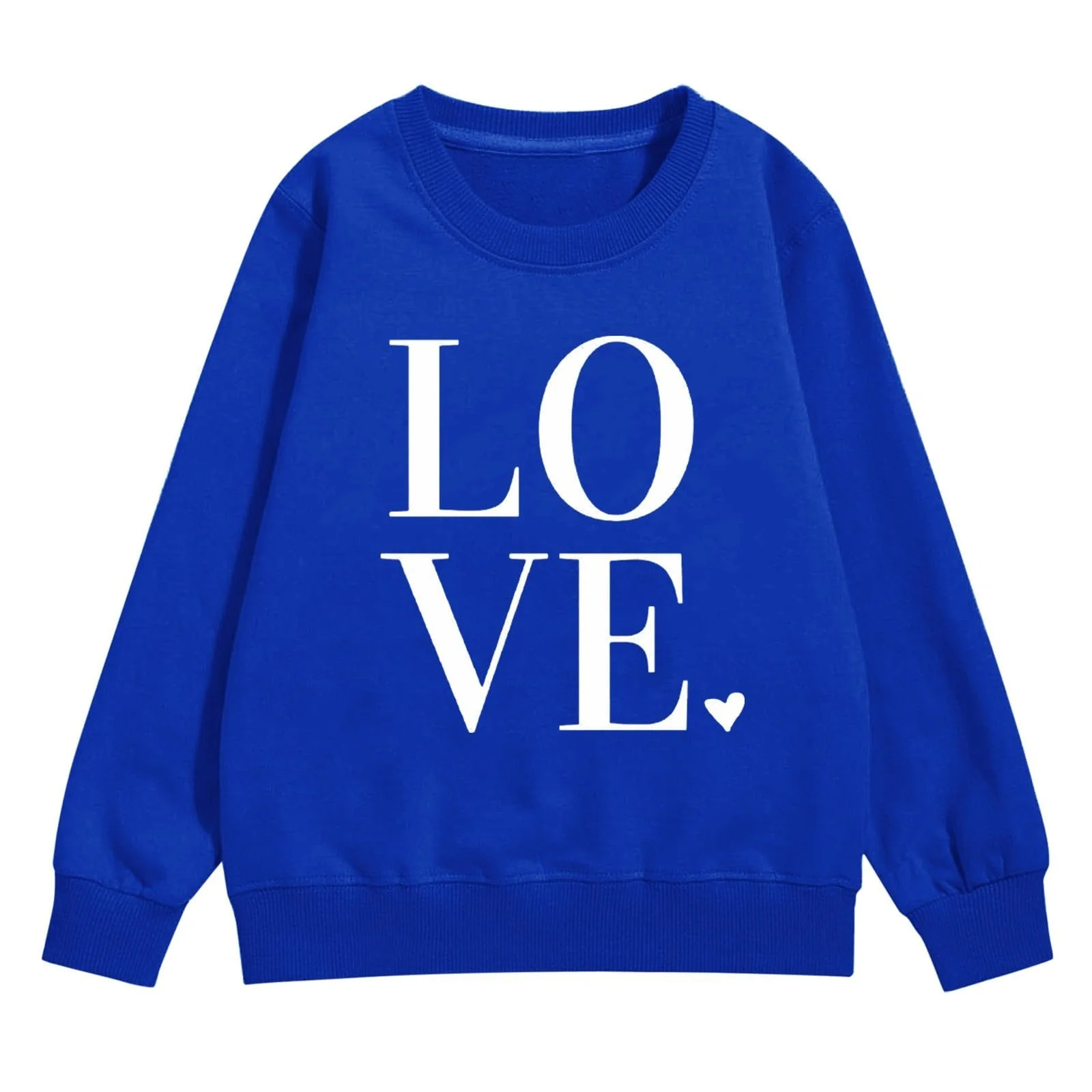 Свитшот Generisch для девочек, детский пуловер, хлопковый, теплый, с длинными рукавами, повседневный, спортивный, милый принт, одежда с длинными рукавами, топы с круглым вырезом, зимняя мода, фото №4