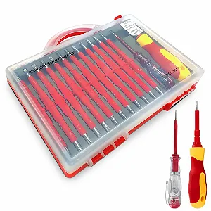 Набір діелектричних викруток 26-в-1 з боксом для зберігання - Фото 1