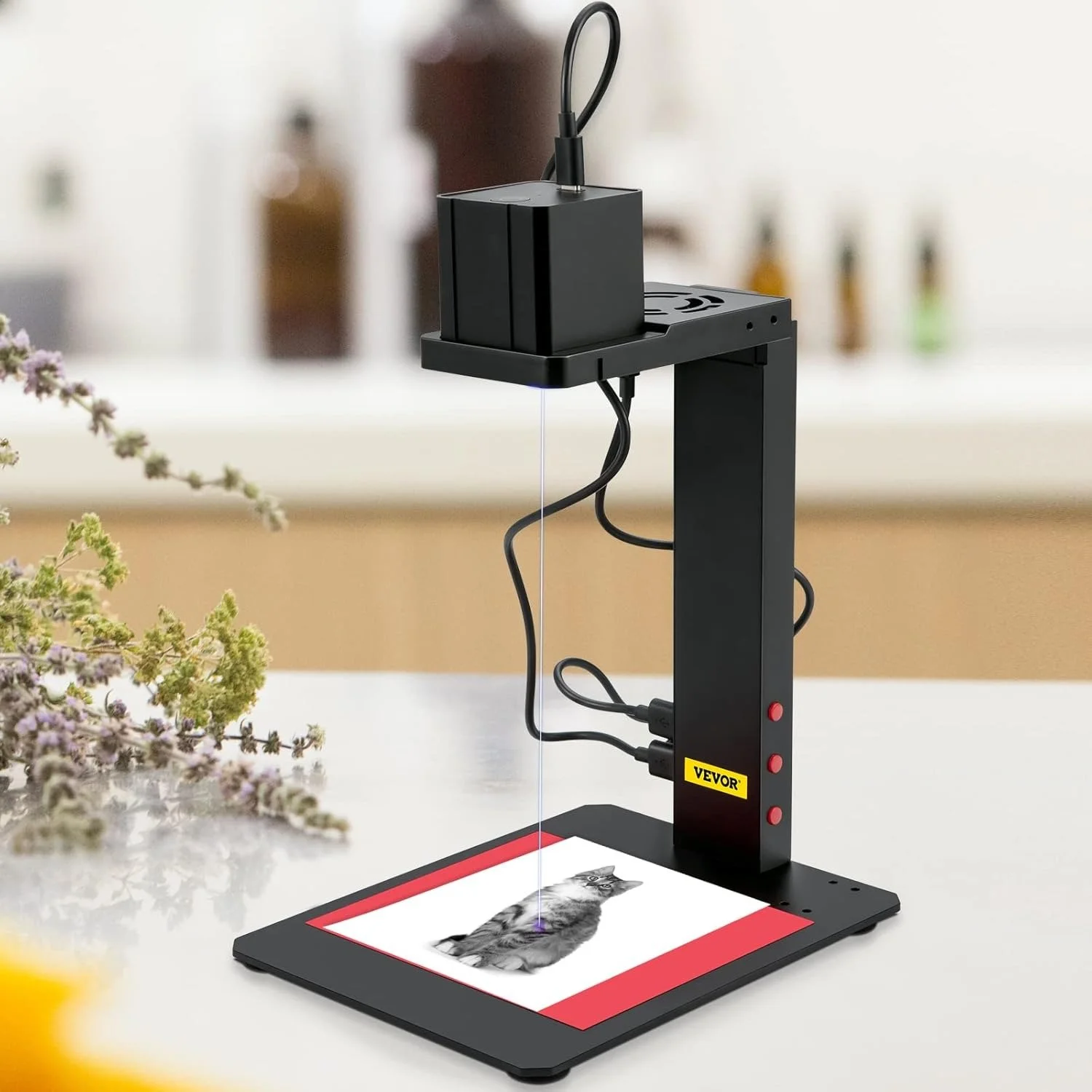 Міні-лазерний гравірувальний верстат VEVOR Type-C Bluetooth, фото №8