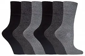 Шкарпетки Gentle Grip Без гумки GG12, 6 пар, розмір 4-8 UK (37-42 EUR) - Фото 1
