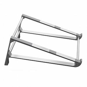 Подставка для ноутбука NUOBESTY Алюминиевый сплав Серебристый - Фото 1