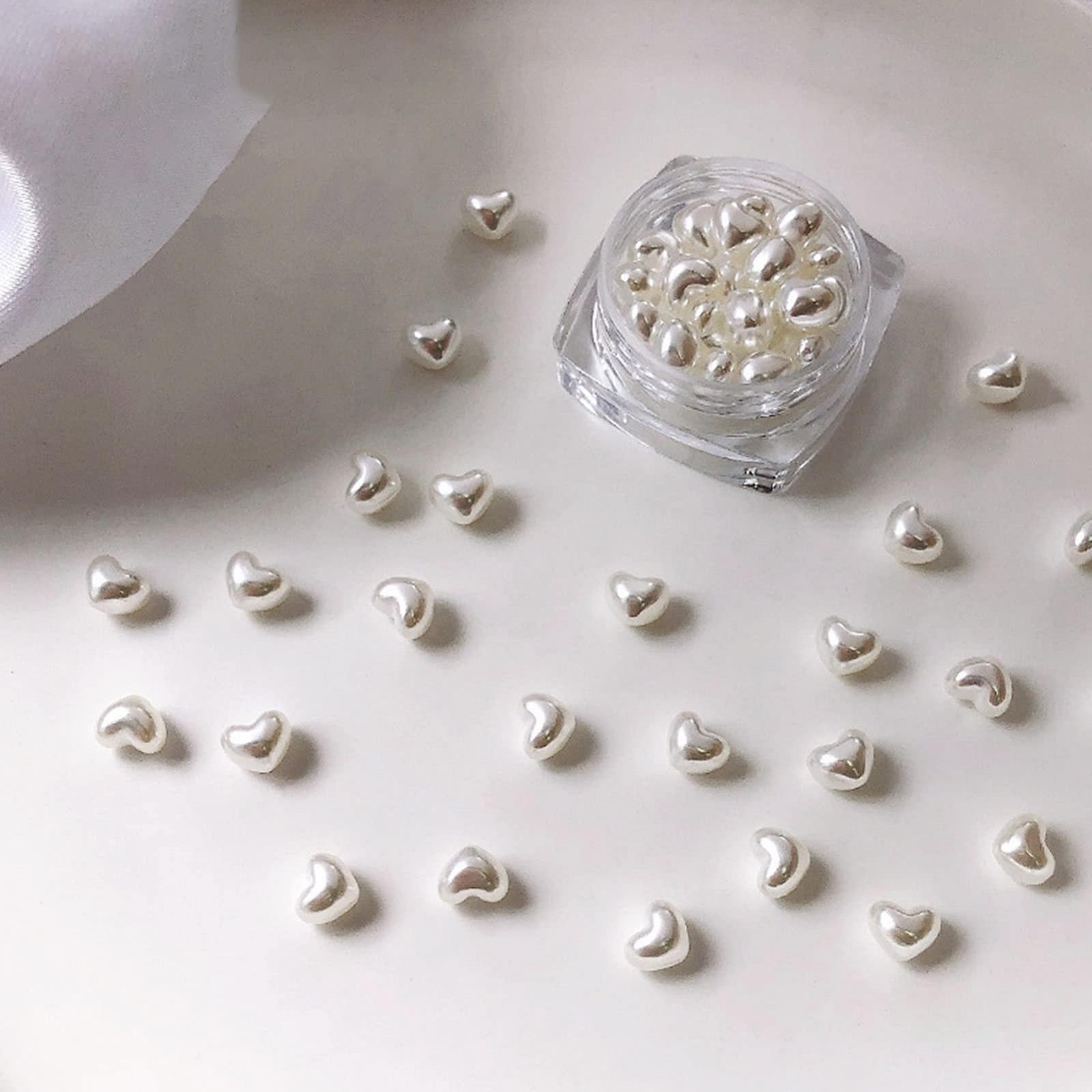 Украшения для ногтей Сердце Серый, фото №5