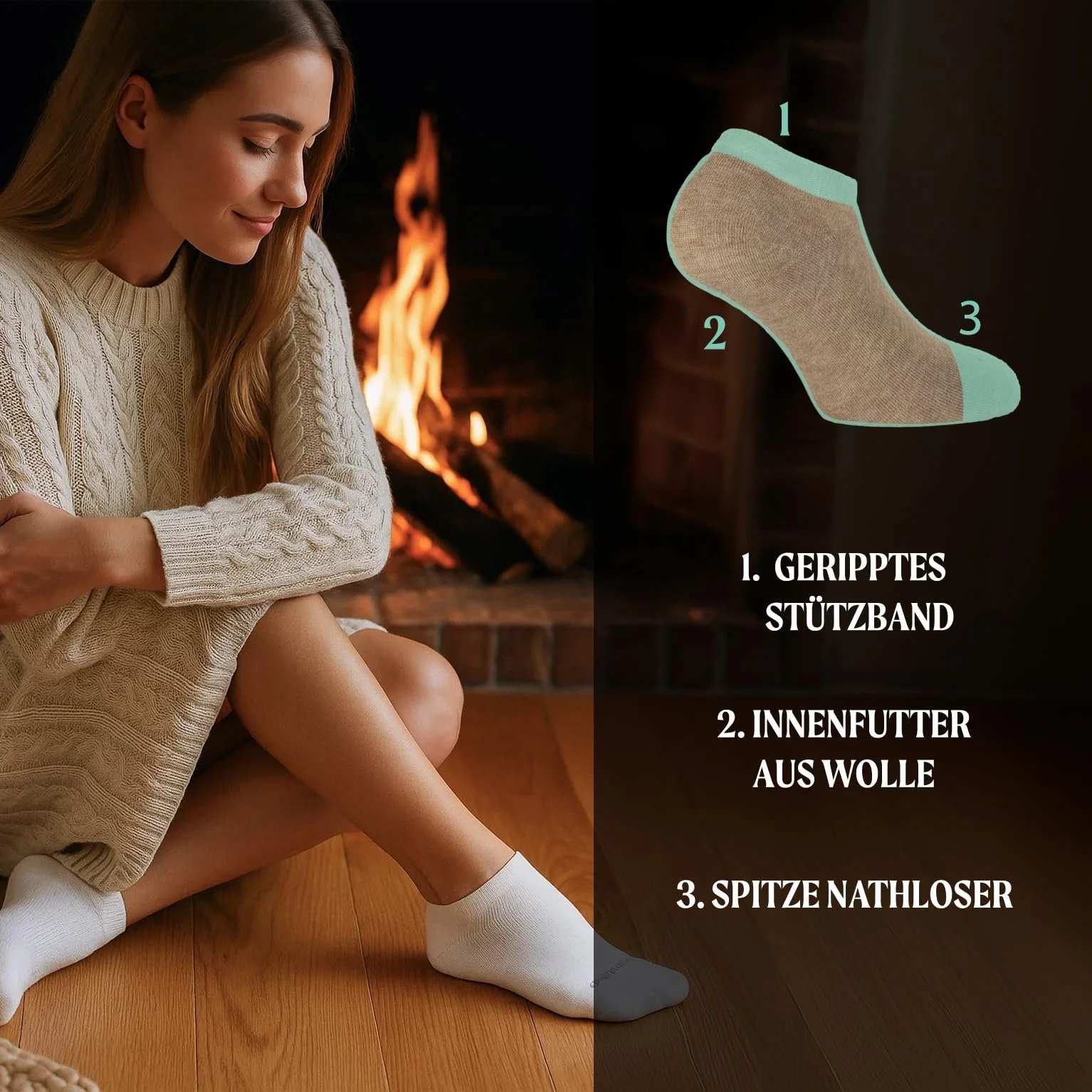 Шкарпетки з мериносової вовни CALZITALY, 2/4 пари, Термошкарпетки, фото №2 Шкарпетки з мериносової вовни CALZITALY, 2/4 пари, Термошкарпетки, фото №2