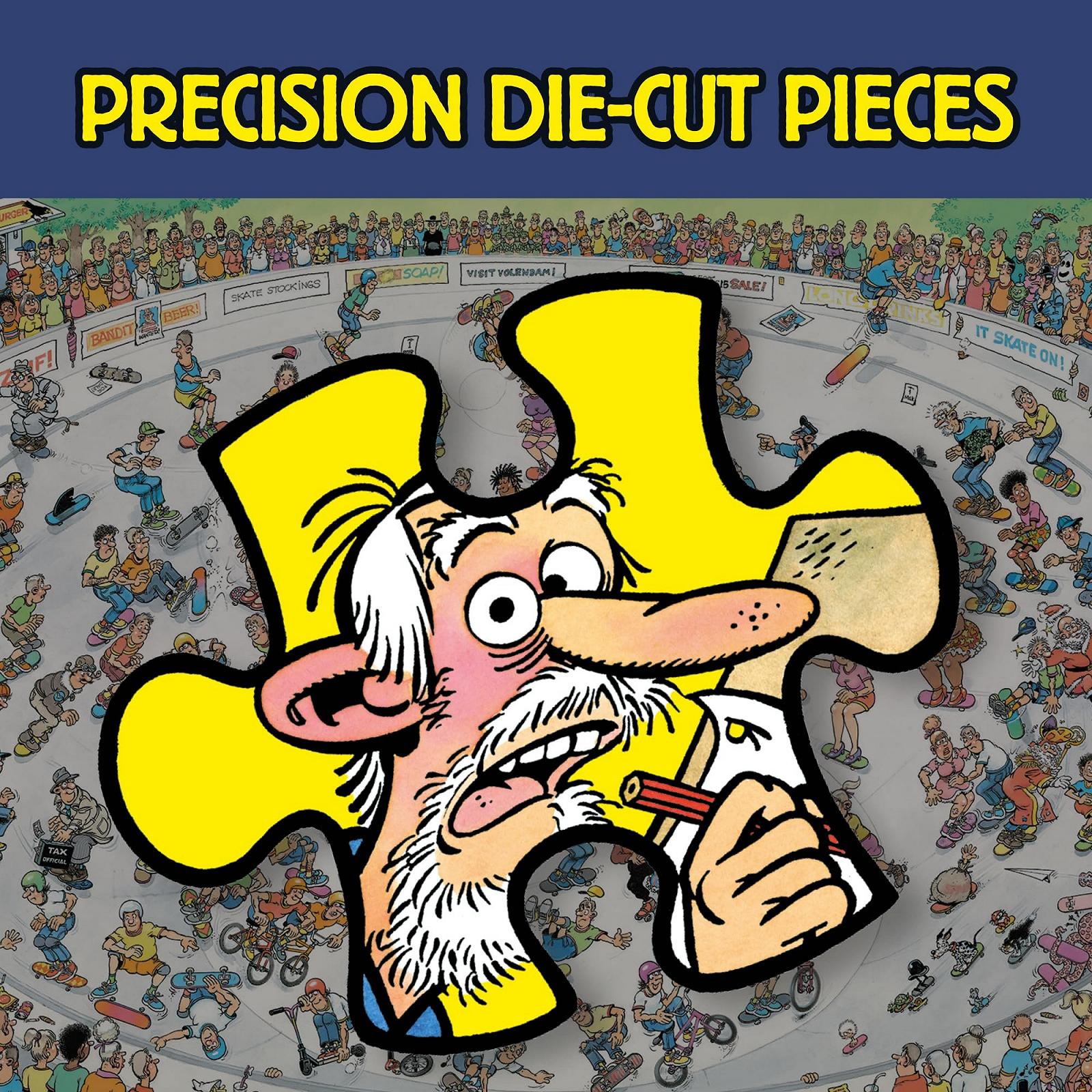 Пазл Jan van Haasteren Skateboarding in the Bowl 1000 елементів, фото №6