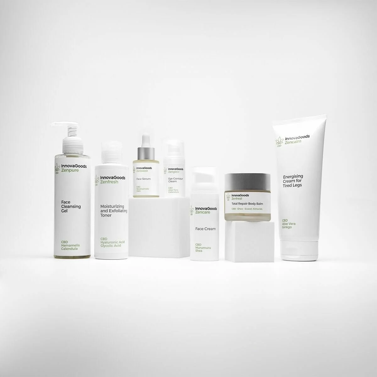 Бальзам для тела InnovaGoods Repair 50 мл с CBD, маслом ши, маслом сладкого миндаля, календулой, босвеллией и витамином E, восстанавливает, увлажняет и успокаивает кожу, фото №8