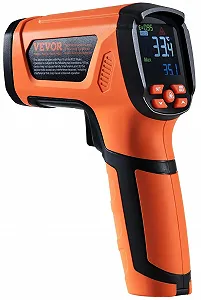 Інфрачервоний термометр Vevor IR05 Помаранчевий ціна на synthetic.ua - Фото 1 Інфрачервоний термометр Vevor IR05 Помаранчевий synthetic.ua - Фото 1