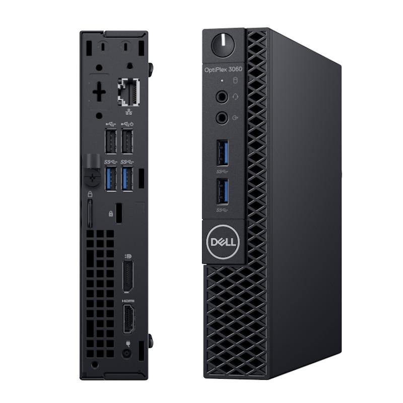 Комп'ютер міні неттоп Dell Optiplex 3060 Intel Core i5-8400T 8 ГБ 128 ГБ SSD M.2 DP HDMI VGA #121, фото №1