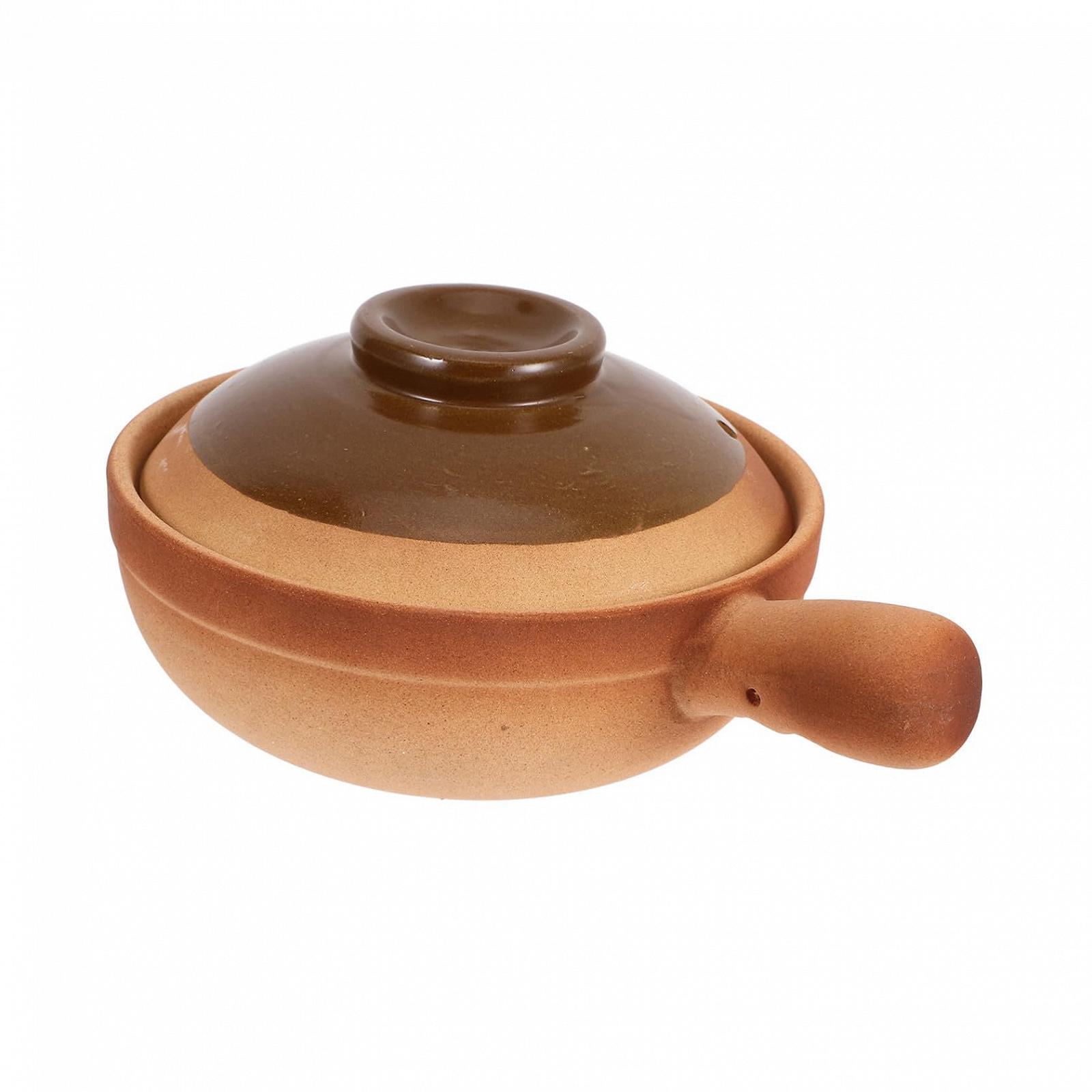 Кастрюля VALICLUD китайская керамическая с крышкой 850 мл, фото №1