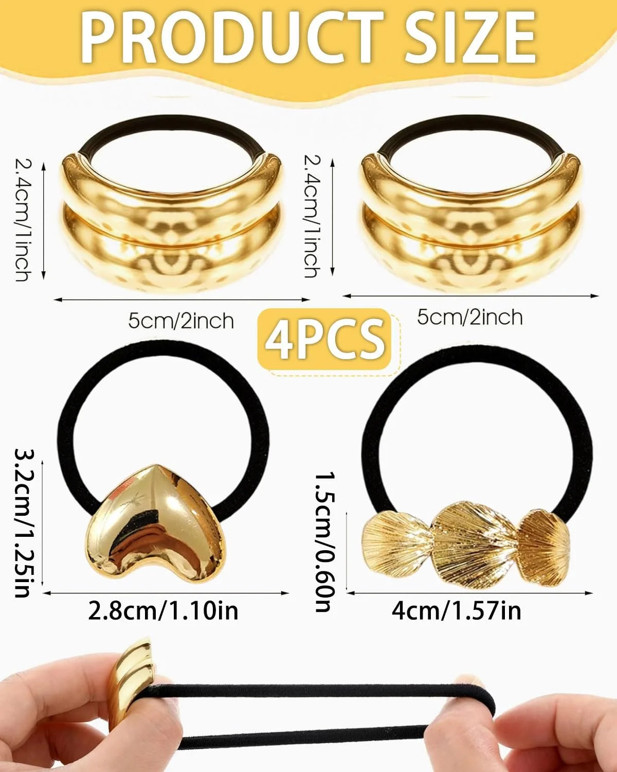 Обруч 4 шт, фото №2