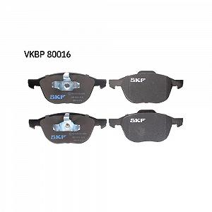 Комплект тормозных колодок, дисковый тормоз SKF VKBP 80016 для FORD MAZDA RENAULT VOLVO - Фото 1