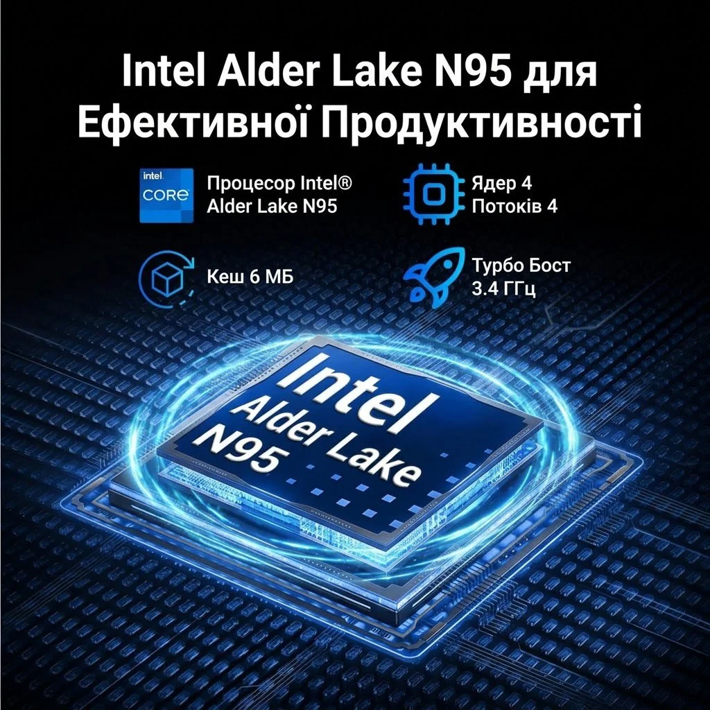 Ноутбук 15.6" SADSYMB (XU-133E) Intel N95 RAM 16GB SSD 512GB Windows 11 (UKR), фото №5