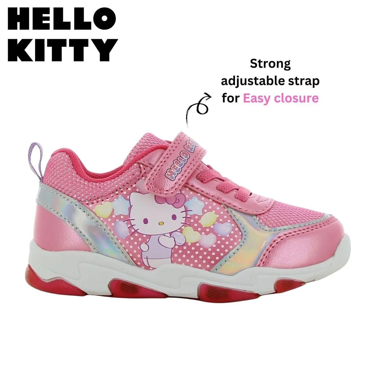 Кроссовки для девочек Leomil Hello Kitty для школы и досуга, фото №6