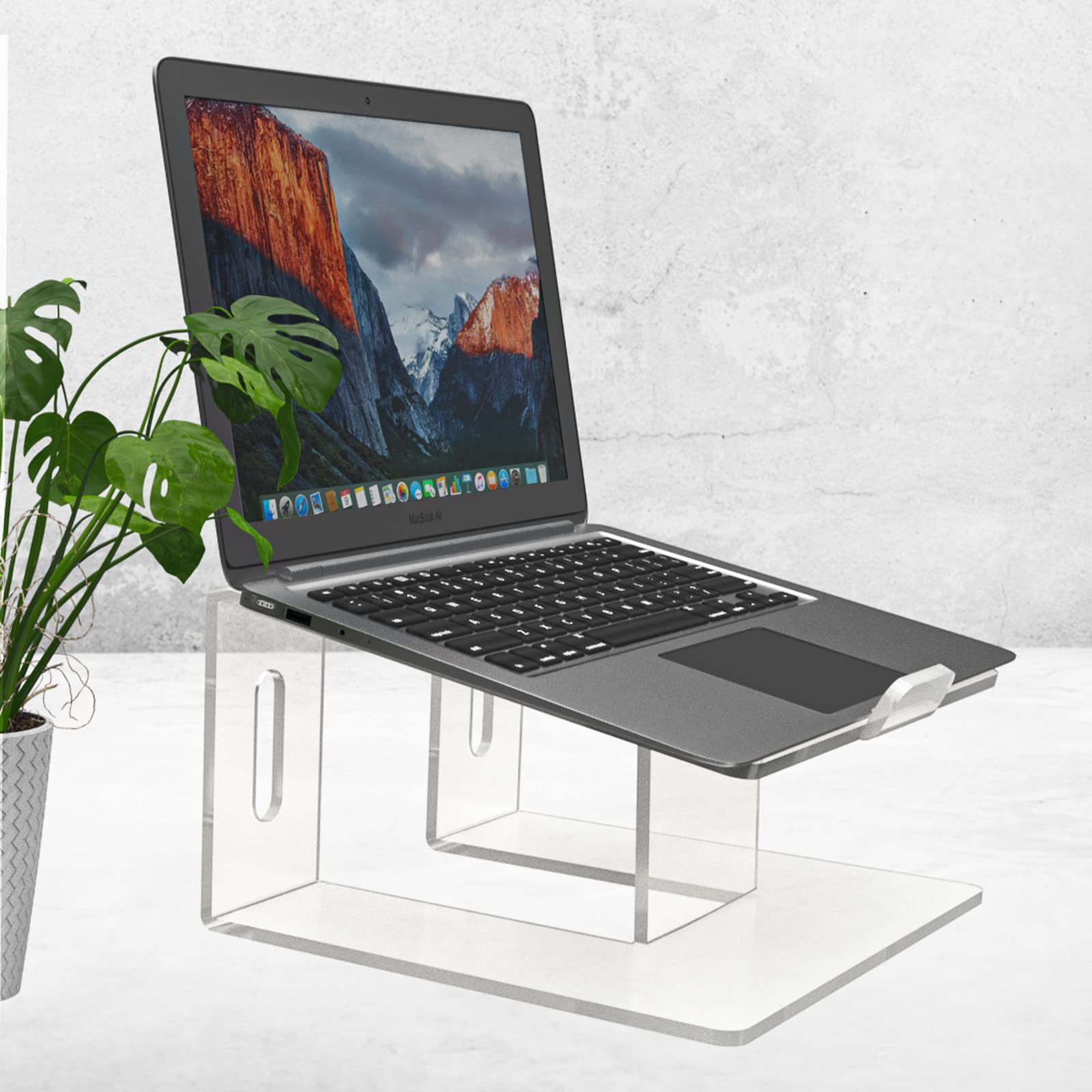 Подставка для ноутбука Kamehame Акриловая Подставка для ноутбука Эргономичная Подставка для ноутбука для стола Подставка для ноутбука для всех ноутбуков 10-15.6 дюймов, фото №5