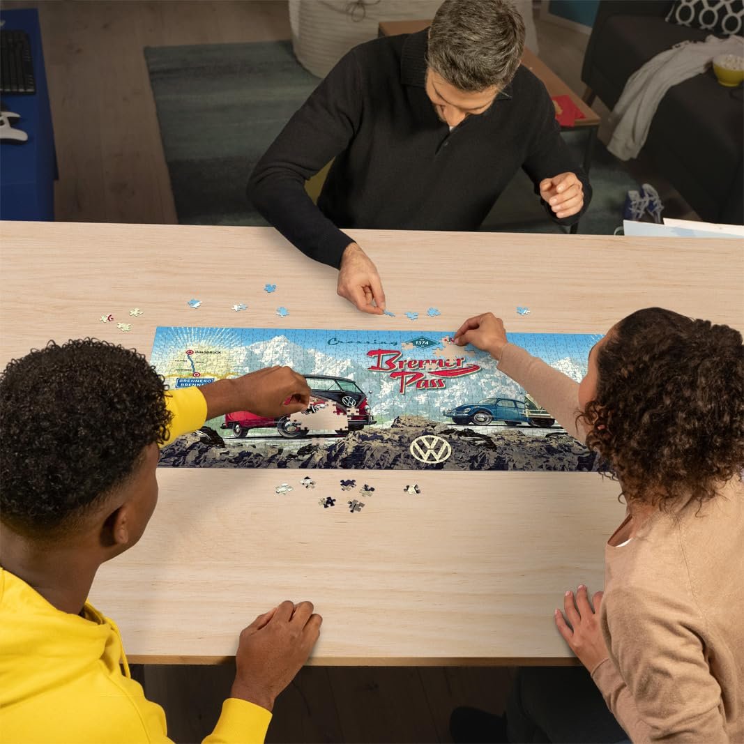 Пазл Ravensburger 12000443 На Bulli через Бреннер 1000 деталей, фото №4