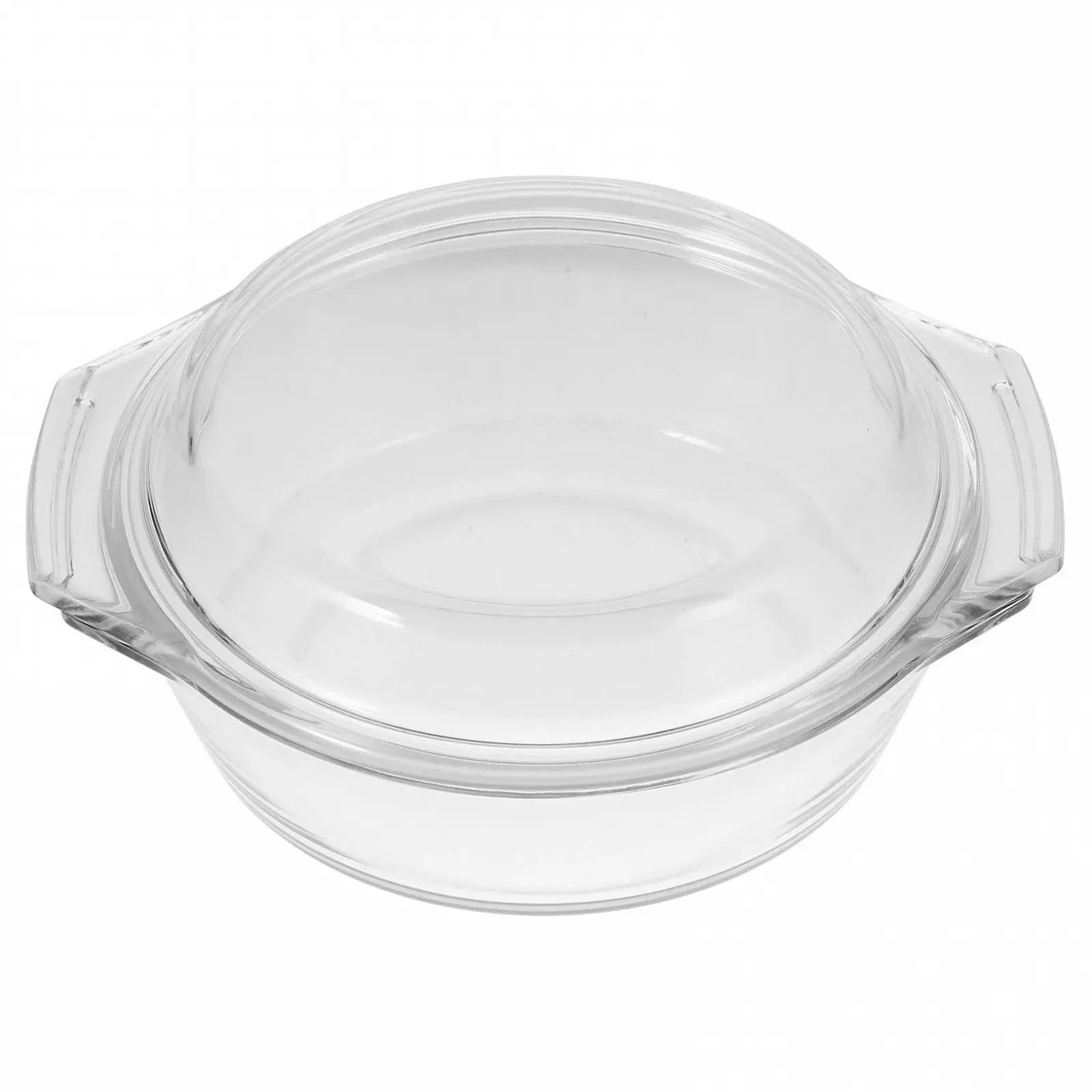 Форма для запекания TOYANDONA стеклянная с крышкой термостойкая, фото №1