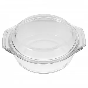Форма для запекания TOYANDONA стеклянная с крышкой термостойкая - Фото 1