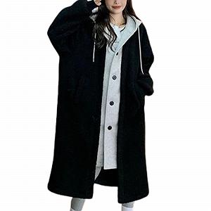 Купити Куртка з капюшоном зі штучного хутра з овечої вовни - Фото 1 Куртка з капюшоном зі штучного хутра з овечої вовни - Фото 1