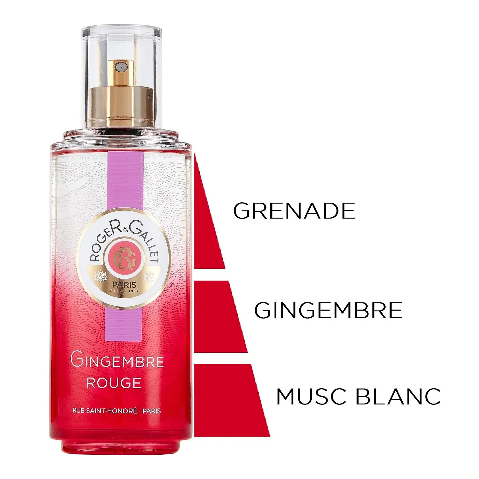 Парфумована вода Roger & Gallet Gingembre Rouge 100 мл, фото №2