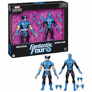 Фігурки Marvel Hasbro Legends Series, Росомаха та Людина-павук, натхненні Фантастичною четвіркою - Фото 1