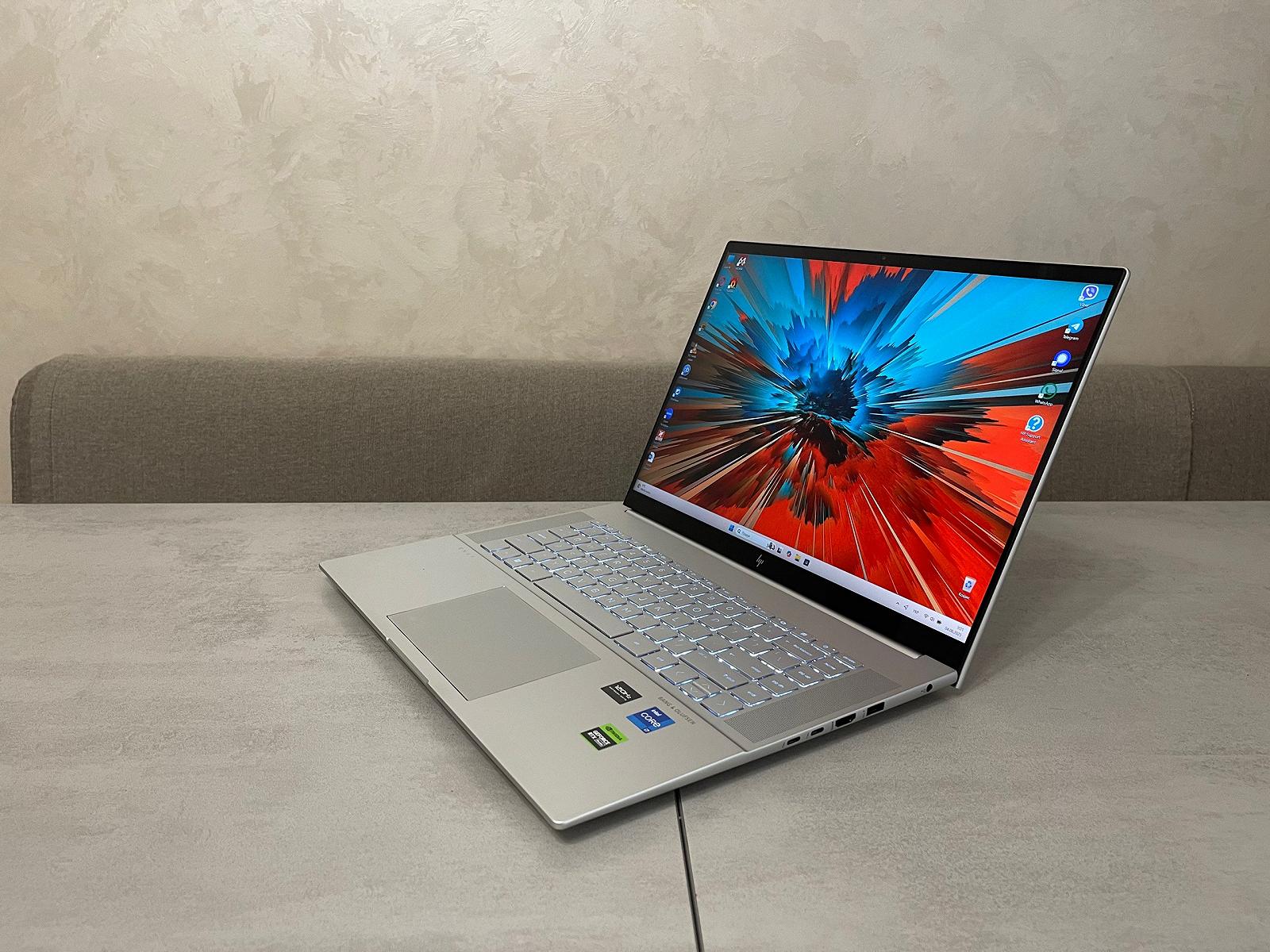 Ноутбук HP Envy 16-h1055cl, 16" IPS сенсор, i7-13700H, 64GB, 2TB, RTX4060 8GB. Гарантія, фото №3