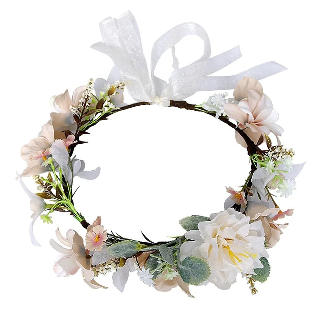 Вінок зі штучних квітів, фото №1