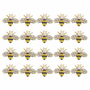 Прикраси для нігтів у формі бджілки minkissy, зроблені зі сплаву своїми руками - Фото 1