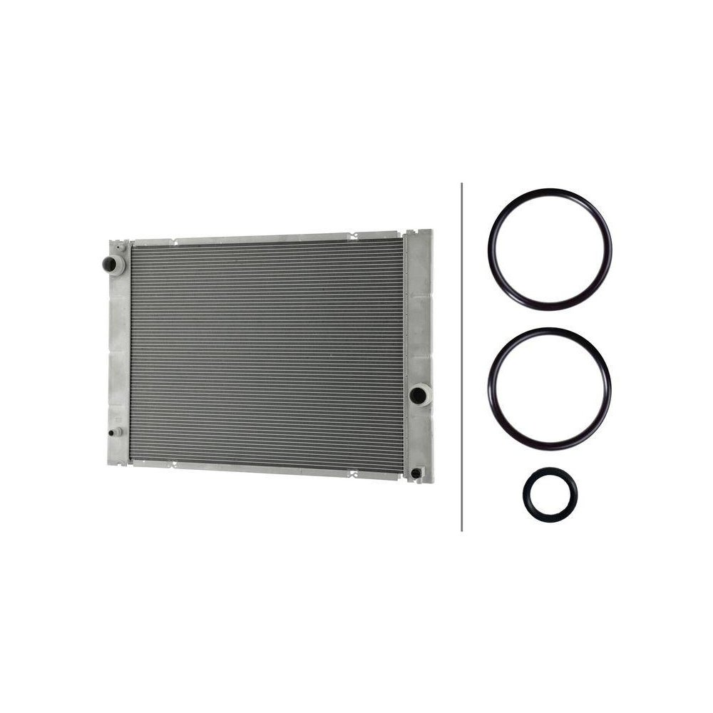 Радиатор охлаждения двигателя HELLA 8MK 366 302-031, фото №1 Радиатор охлаждения двигателя HELLA 8MK 366 302-031, фото №1