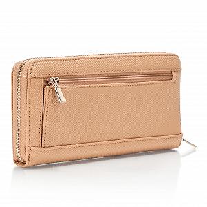 Гаманець GUESS Жіночий Laurel Large Zip Around, великий гаманець на блискавці, клатч synthetic.ua - Фото 1