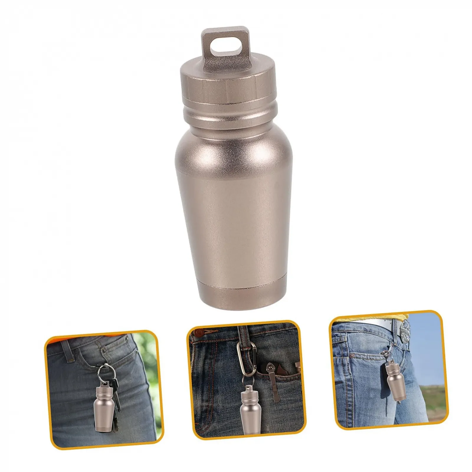 Футляр для таблеток CLISPEED, 1 шт., металевий, алюмінієвий сплав, фото №3