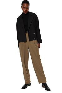 Пальто TRENDYOL Прямое synthetic.ua - Фото 1