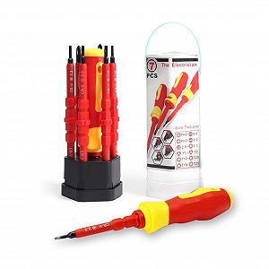 Набор отверток Portable 7 Pack изолированные магнитные нескользящие ручки - Фото 1