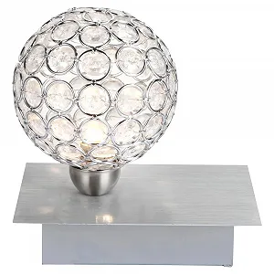 Настольная лампа Globo Azalea 56630T Серебристая Алюминий - Фото 1