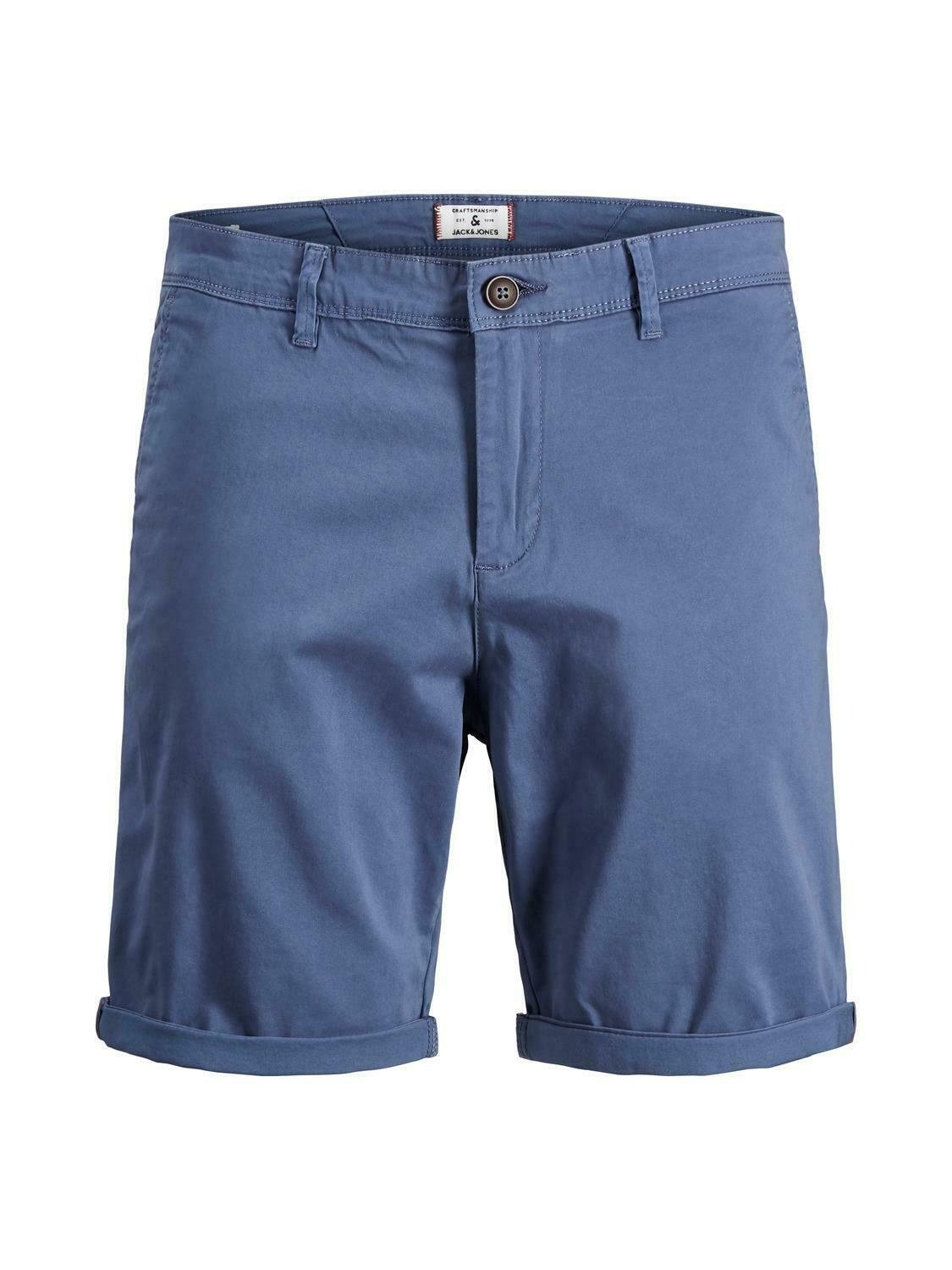 Шорти JJIBOWIE JJSHORTS SOLID SA STS 12165604 Vintage Indigo Jack&Jones Синій S, фото №1