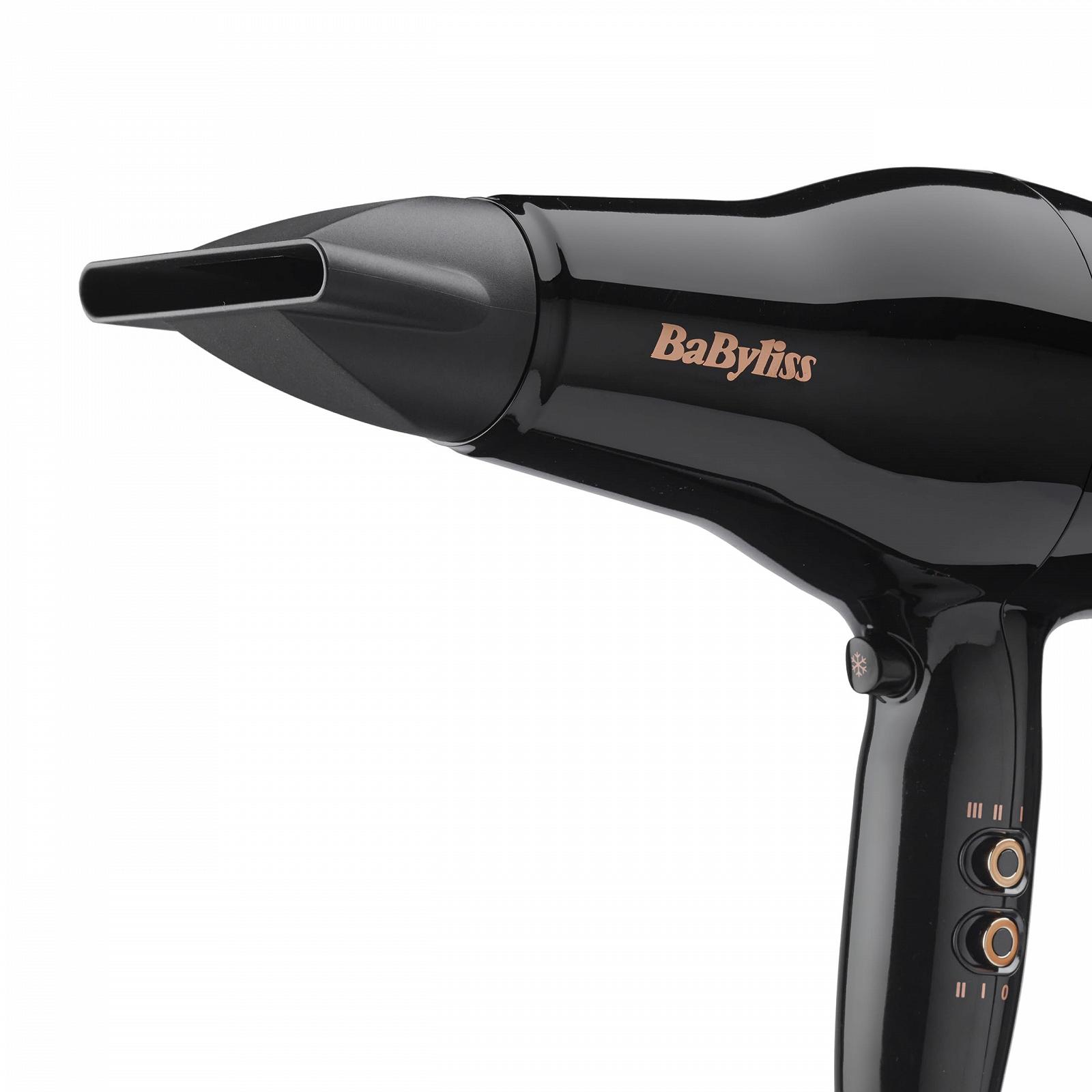 Фен BaByliss Pro Power D5245E 2300 Вт, черный, фото №9