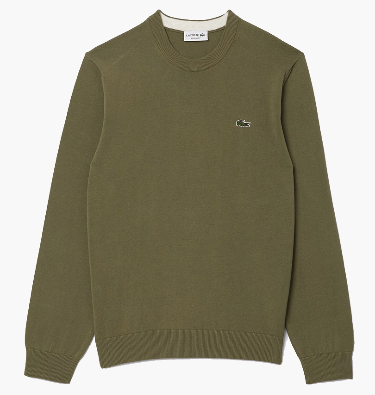 Світшот чоловічий Lacoste Regular Fit Green AH1985BMY M, фото №1