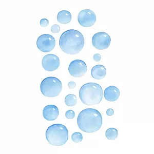 Купить Наклейки на стену UPKOCH Пузырьки самоклеящиеся - Фото 1 Наклейки на стену UPKOCH Пузырьки самоклеящиеся - Фото 1