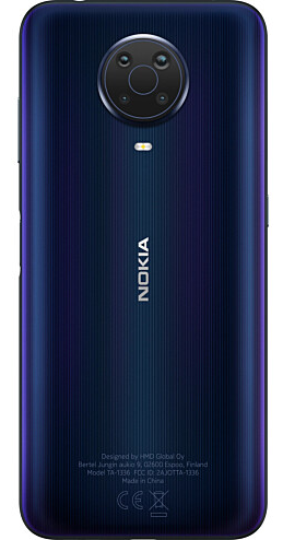 Смартфон 6.5" HD Nokia G20 4/64 GB / 4G 2 SIM NFC 48/8 Мп / 8 ядер Android 11 / Blue, фото №3