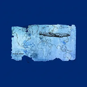 Дитяча куртка-бомбер Pan Am World Map synthetic.ua - Фото 1