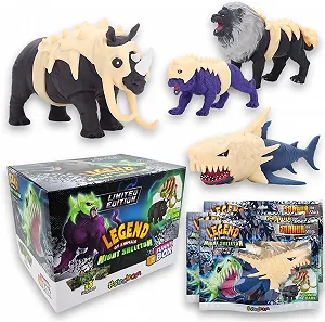 Дитяча іграшка / Легенда про тварин / Нічний скелет / 3 предмети - Фото 1