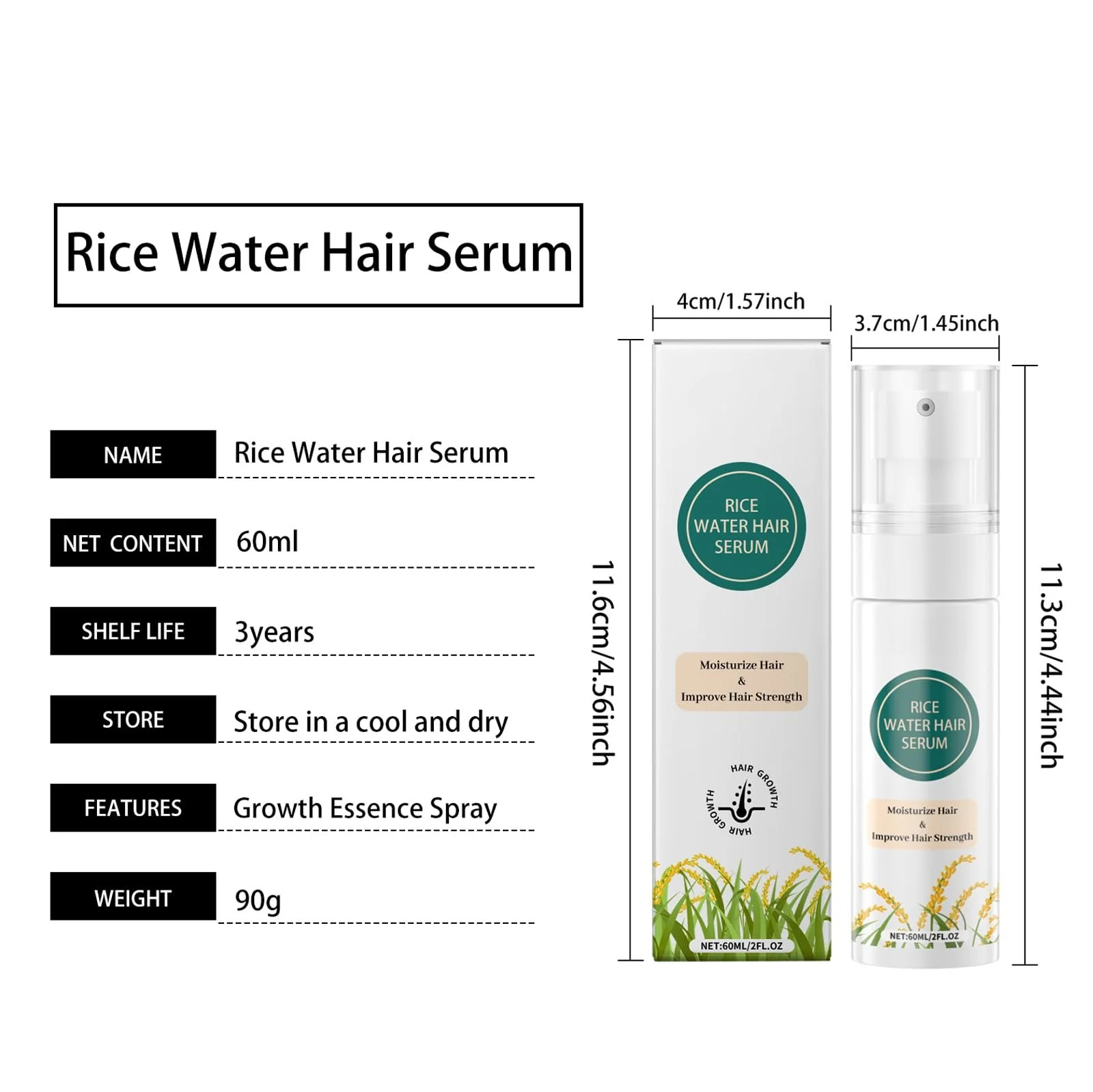 Сироватка для волосся проти випадіння волосся, 2 шт, фото №7