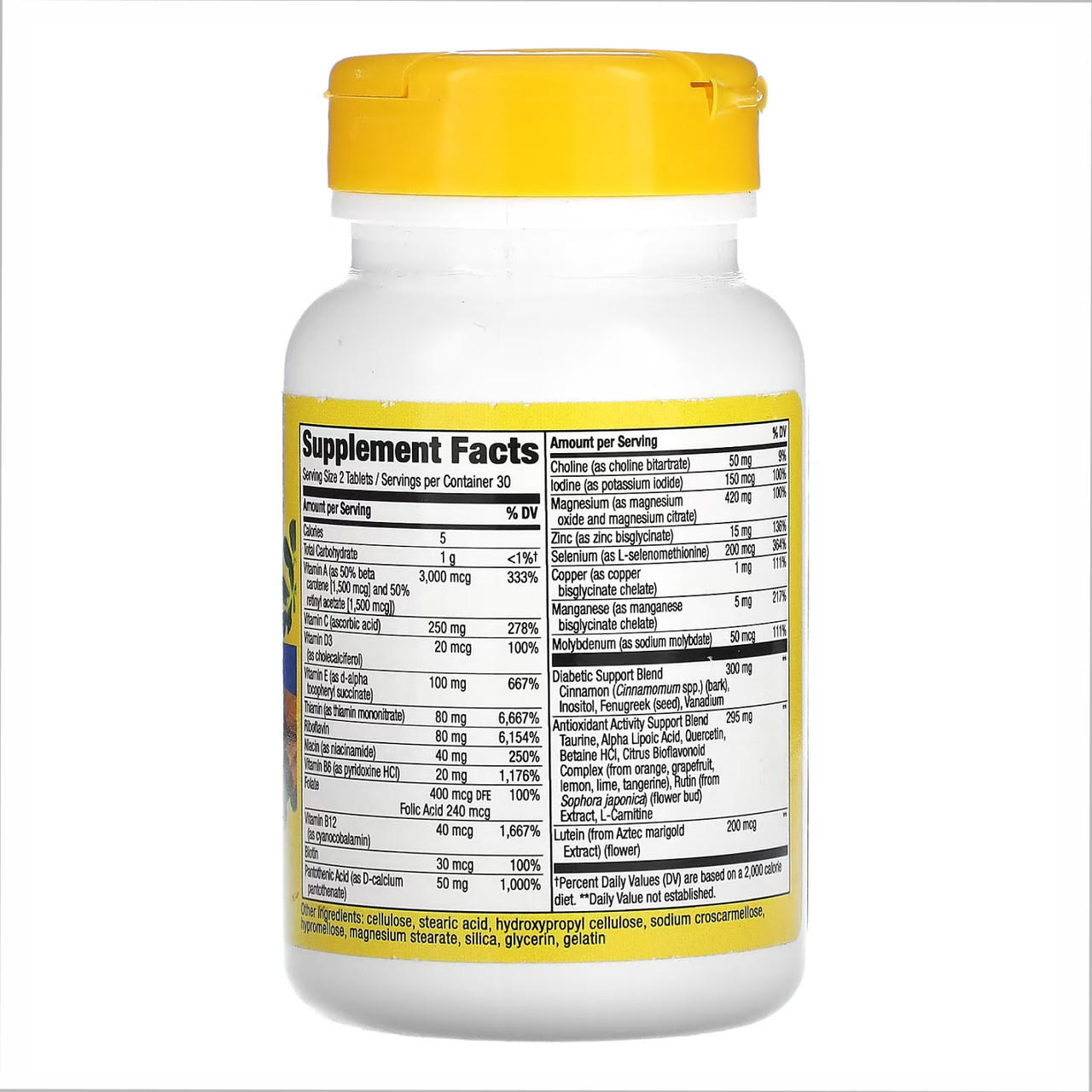 Diabetic Multivitamin 60 tabs, фото №2