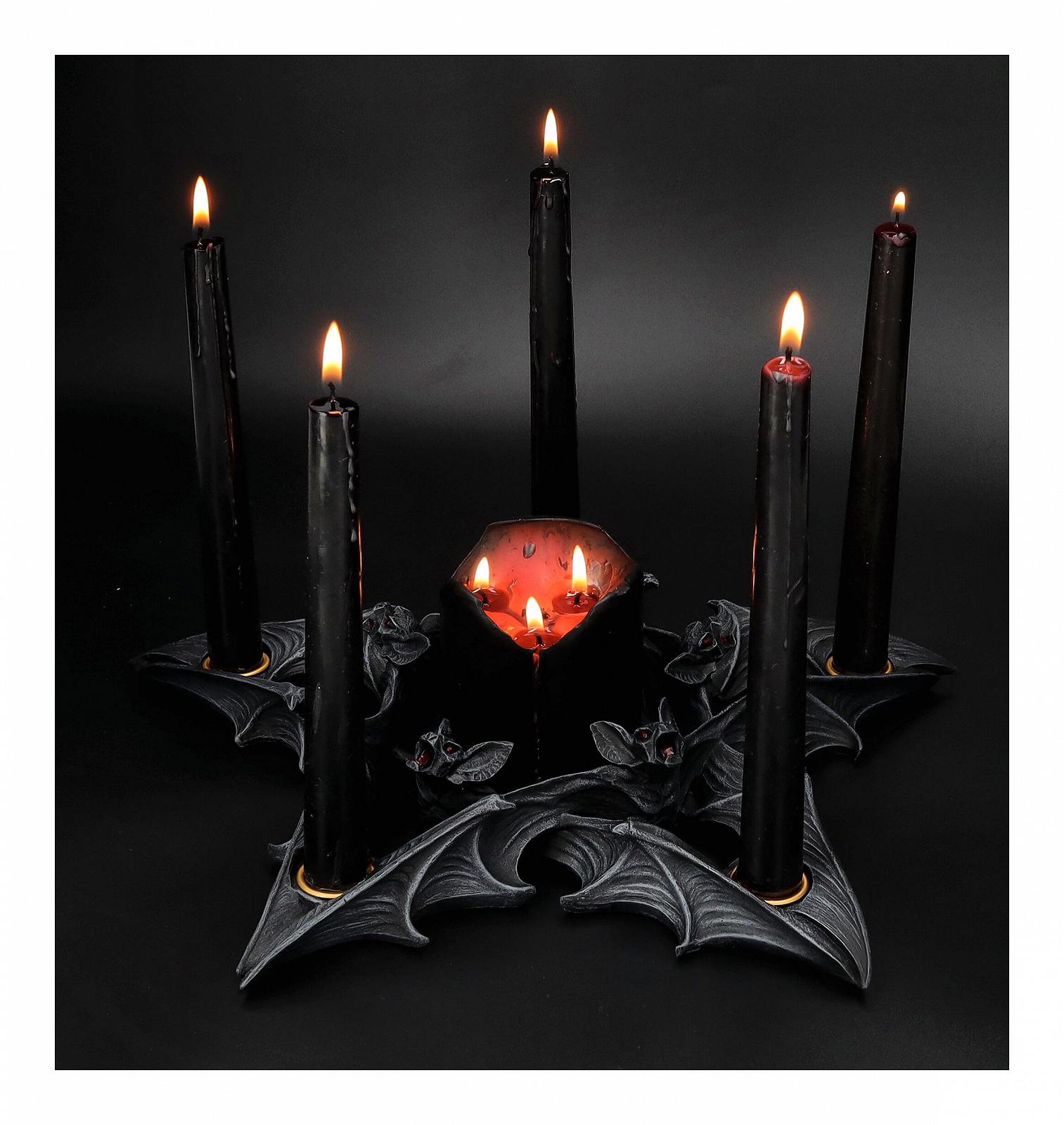 Свічник Nosferatu 33.5 см готичний для ритуалів, фото №3